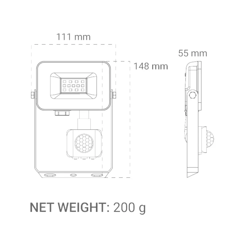 LED REFLEKTOR AFS-10BK - Slika 2