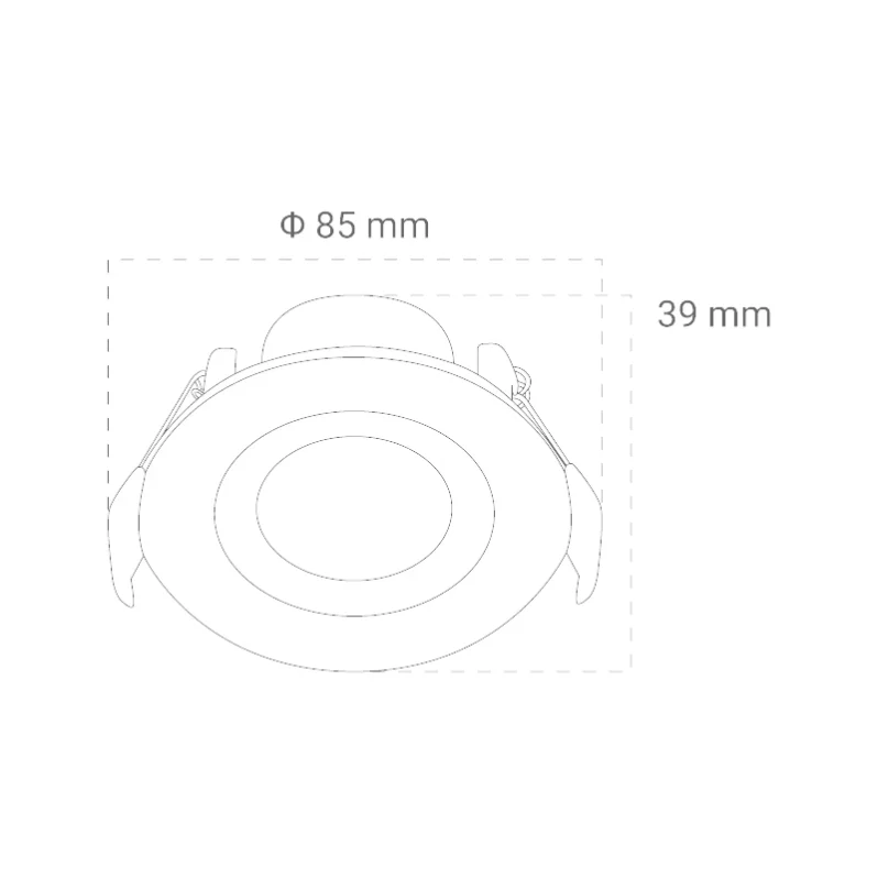 LED DOWNLIGHT 5W BIJELI (DWX-5WH) - Slika 2