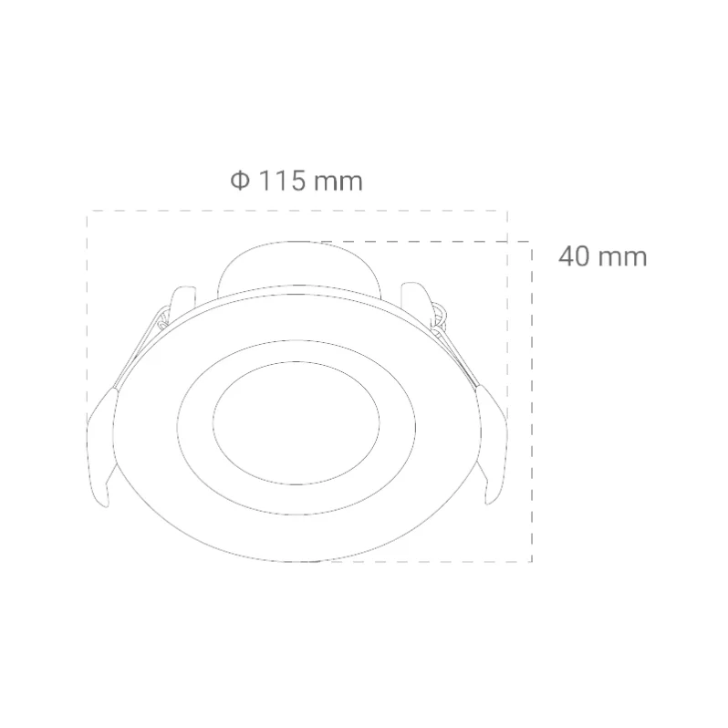 LED DOWNLIGHT 9W BIJELI (DWX-9WH) - Slika 2
