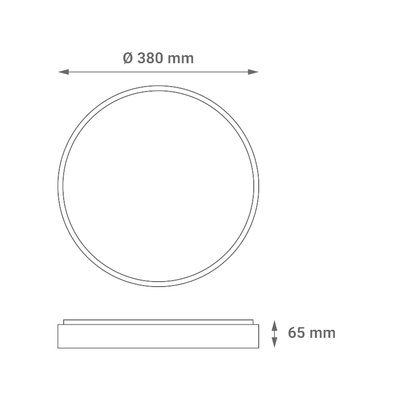LED PLAFONJERA 24W 4000K CLD-8903